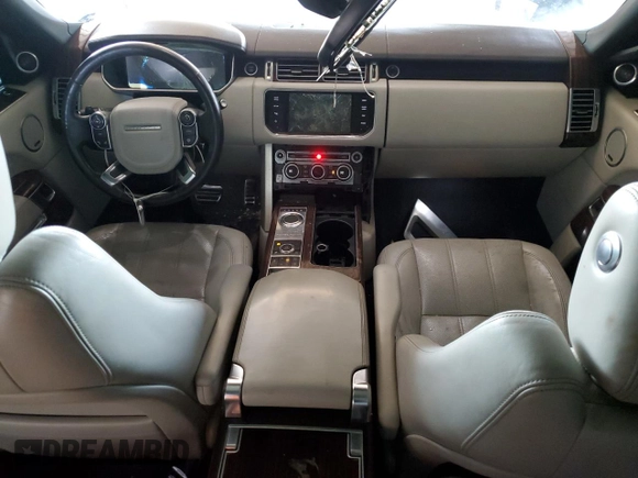 2014 Land Rover Range Rover Supercharged with VIN SALGS3TF1EA190301, listed as a Copart auction lot 55498995 with Not provided miles and Clean title. Bid and sale history available at DreamBid. Image 8.