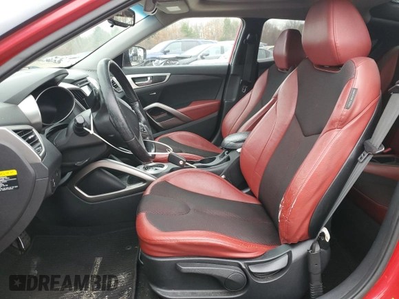 2012 Hyundai Veloster w/Gray Int with VIN KMHTC6AD8CU052347, listed as a Copart auction lot 84265094 with 135,064 mi miles and Clean title. Bid and sale history available at DreamBid. Image 7.