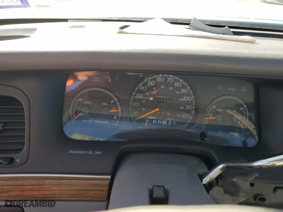 1996 Ford Crown Victoria with VIN 2FALP73WXTX212627, listed as a Copart auction lot 86918474 with 109,307 mi miles and Salvage Title. Bid and sale history available at carsss.com. Image 9.