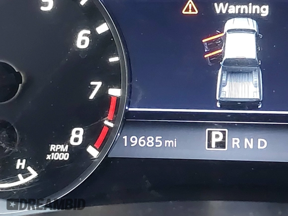 2024 Nissan Frontier Pro-4X with VIN 1N6ED1EK6RN606118, listed as a IAAI auction lot 41870471 with 19,685 mi miles and . Bid and sale history available at DreamBid. Image 16.