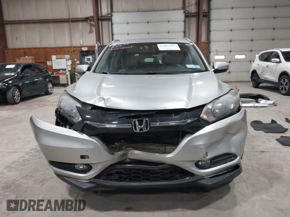 2016 Honda HR-V EX-L w/Navi with VIN 3CZRU6H7XGM711089, listed as a IAAI auction lot 41801419 with 68,983 mi miles. Bid and sale history available at carsss.com. Image 12.
