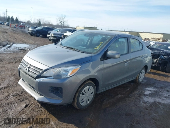 2023 Mitsubishi Mirage ES с VIN ML32FUFJ7PHF04724, выставлен на аукционе IAAI как лот 41653973 с пробегом 18 417 миль миль и . История ставок и продаж доступна на DreamBid. Изображение 2.