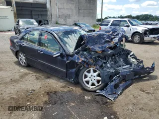 2001 Mercedes-Benz C 320 with VIN WDBRF64JX1F080898, listed as a Copart auction lot 55678364 with Not Provided miles and Clean Title. Bid and sale history available at DreamBid. Image 4.