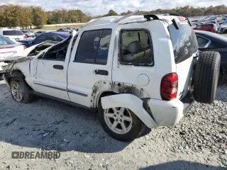 2007 Jeep Liberty Limited with VIN 1J4GK58K87W504891, listed as a Copart auction lot 83341164 with Not provided miles and Salvage title. Bid and sale history available at DreamBid. Image 2.