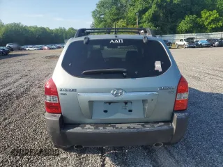 2006 Hyundai Tucson GLS with VIN KM8JN12DX6U412368, listed as a Copart auction lot 54700705 with 146,002 mi miles and Clean Title. Bid and sale history available at carsss.com. Image 6.