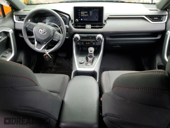 2025 Toyota RAV4 SE with VIN JTMAB3FV9SD242221, listed as a Copart auction lot 59388505 with 2,089 mi miles and Salvage title. Bid and sale history available at DreamBid. Image 8.