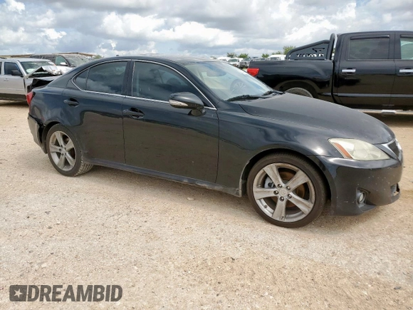2012 Lexus IS 250 with VIN JTHBF5C26C5166479, listed as a Copart auction lot 62152895 with 183,147 mi miles and Salvage title. Bid and sale history available at DreamBid. Image 4.