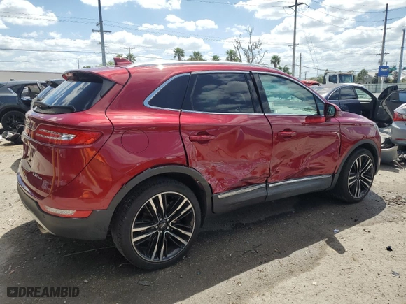 2017 Lincoln MKC Reserve with VIN 5LMTJ3DH4HUL16283, listed as a Copart auction lot 51919545 with 87,276 mi miles and Salvage Title. Bid and sale history available at carsss.com. Image 3.