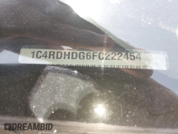 2015 Dodge Durango Limited с VIN 1C4RDHDG6FC222454, выставлен на аукционе IAAI как лот 42548280 с пробегом 178 775 миль миль и . История ставок и продаж доступна на DreamBid. Изображение 9.