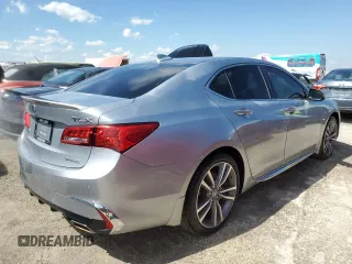 2019 Acura TLX w/Advance Pkg with VIN 19UUB3F85KA002352, listed as a Copart auction lot 74329774 with 64,088 mi miles and Non Repairable. Bid and sale history available at carsss.com. Image 3.