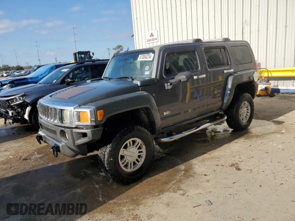 2009 Hummer H3 SUV Luxury with VIN 5GTEN13E098101728, listed as a Copart auction lot 87084234 with 284,893 mi miles and Salvage Title. Bid and sale history available at carsss.com. Image 1.