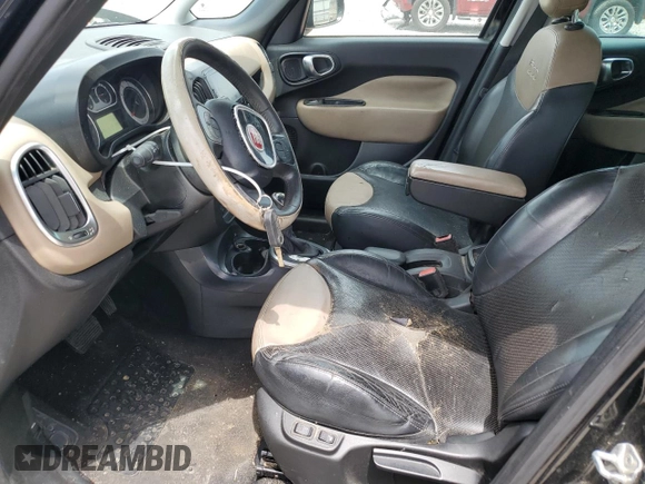 2014 FIAT 500L Lounge z VIN ZFBCFACH0EZ012383, wystawiony jako Copart lot #56930335 z przebiegiem 144 657 mil mil oraz Tytuł czysty. Historia ofert i sprzedaży dostępna na DreamBid. Obrazek 7.