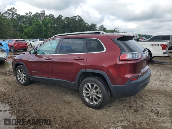 2019 Jeep Cherokee Latitude Plus z VIN 1C4PJLLB9KD204558, wystawiony jako Copart lot #54614525 z przebiegiem 31 449 mil mil oraz Szkoda całkowita • Salvage title. Historia ofert i sprzedaży dostępna na DreamBid. Obrazek 2.