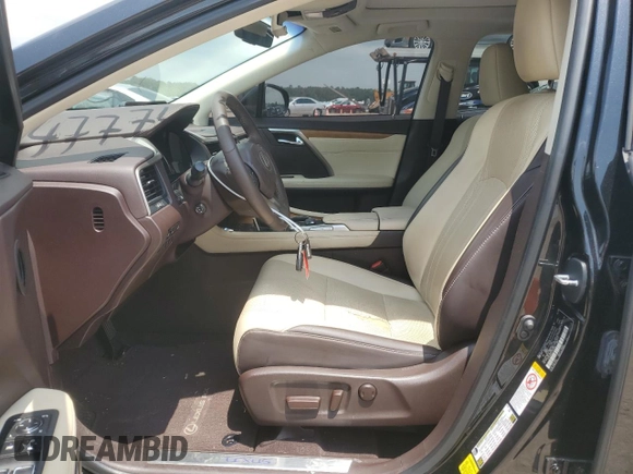 2018 Lexus RX 450h with VIN 2T2BGMCA5JC023549, listed as a Copart auction lot 54777435 with 90,014 mi miles and Salvage title. Bid and sale history available at DreamBid. Image 7.