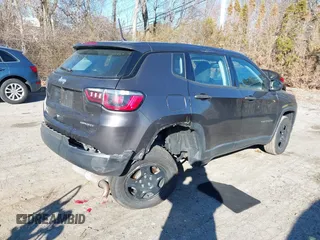 2018 Jeep Compass Sport with VIN 3C4NJDAB5JT480194, listed as a IAAI auction lot 41335645 with 93,640 mi miles and . Bid and sale history available at DreamBid. Image 4.