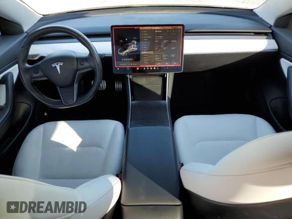2018 Tesla Model 3 Long Range Battery with VIN 5YJ3E1EB4JF074295, listed as a Copart auction lot 74775384 with 83,515 mi miles and Salvage Title. Bid and sale history available at DreamBid. Image 8.