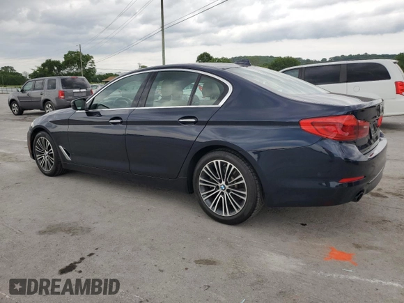 2017 BMW 5 Series 530i with VIN WBAJA5C37HG897385, listed as a Copart auction lot 57414135 with 65,221 mi miles and Salvage title. Bid and sale history available at DreamBid. Image 2.