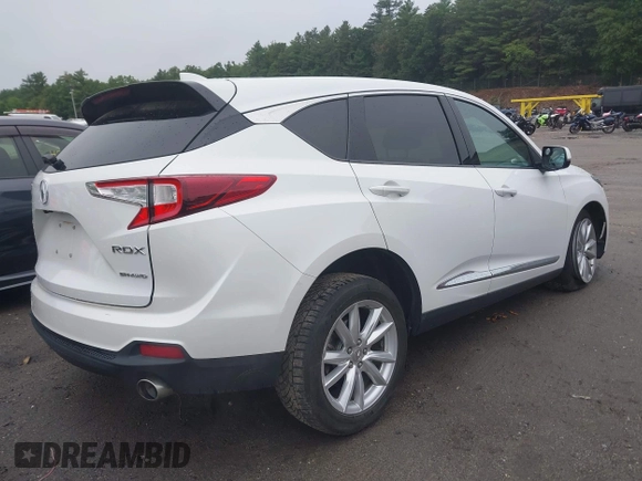 2020 Acura RDX with VIN 5J8TC2H34LL002840, listed as a IAAI auction lot 42509684 with 74,056 mi miles and . Bid and sale history available at DreamBid. Image 4.