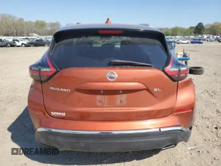 2019 Nissan Murano SL z VIN 5N1AZ2MJ5KN102243, wystawiony jako Copart lot #50614165 z przebiegiem 93 493 mil mil oraz Szkoda całkowita • Salvage title. Historia ofert i sprzedaży dostępna na DreamBid. Obrazek 6.