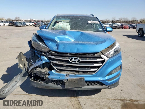 2018 Hyundai Tucson SEL with VIN KM8J33A42JU690869, listed as a Copart auction lot 49730925 with 0 mi miles and Salvage Title. Bid and sale history available at carsss.com. Image 5.