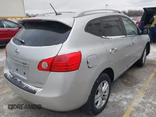 2013 Nissan Rogue SL with VIN JN8AS5MV3DW654337, listed as a IAAI auction lot 41252112 with 100,206 mi miles and . Bid and sale history available at DreamBid. Image 4.