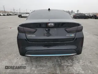 2020 Kia Optima Hybrid EX with VIN KNAGU4LE0L5041685, listed as a Copart auction lot 76353634 with 129,485 mi miles and Salvage Title. Bid and sale history available at carsss.com. Image 6.