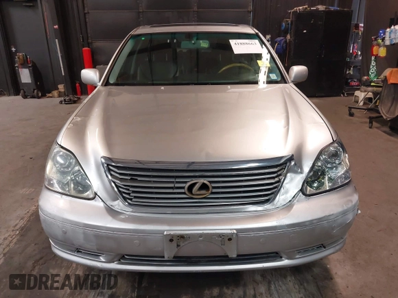 2004 Lexus LS 430 with VIN JTHBN36F640167796, listed as a IAAI auction lot 41888663 with 269,331 mi miles and . Bid and sale history available at DreamBid. Image 12.