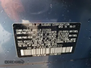 2021 Subaru Forester Limited z VIN JF2SKAUC7MH566372, wystawiony jako Copart lot #86519184 z przebiegiem Nie podano mil oraz Szkoda całkowita • Salvage title. Historia ofert i sprzedaży dostępna na DreamBid. Obrazek 13.