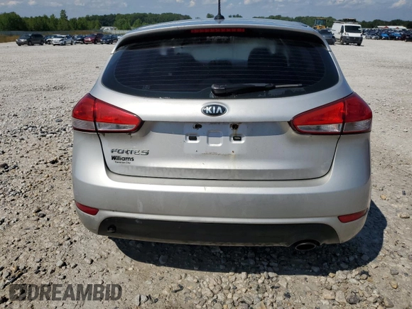 2016 Kia Forte 5-Door LX with VIN KNAFK5A85G5621105, listed as a Copart auction lot 66970714 with 0 mi miles and Clean Title. Bid and sale history available at carsss.com. Image 6.