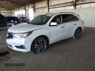 2020 Acura MDX Sport Hybrid w/Advance Pkg with VIN 5J8YD7H75LL001490, listed as a Copart auction lot 48782035 with 43,733 mi miles and Salvage Title. Bid and sale history available at carsss.com. Image 1.