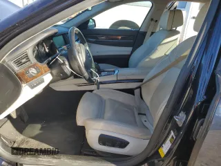 2013 BMW 7 Series 750i with VIN WBAYA8C50DC996634, listed as a Copart auction lot 76252824 with 110,807 mi miles and Salvage Title. Bid and sale history available at DreamBid. Image 7.