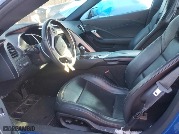 2014 Chevrolet Corvette Stingray Z51 2LT with VIN 1G1YJ2D77E5130685, listed as a Copart auction lot 83006584 with 32,080 mi miles and Salvage Title. Bid and sale history available at carsss.com. Image 7.