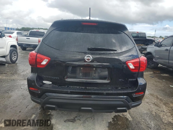 2018 Nissan Pathfinder SV with VIN 5N1DR2MN6JC645269, listed as a Copart auction lot 74078504 with 110,452 mi miles and Non Repairable. Bid and sale history available at carsss.com. Image 6.