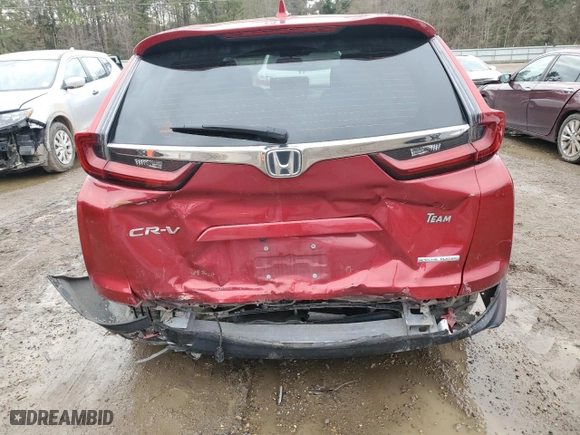 2021 Honda CR-V Special Edition with VIN 7FARW1H77ME022487, listed as a Copart auction lot 41958215 with 75,152 mi miles and Salvage Title. Bid and sale history available at carsss.com. Image 6.