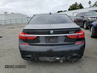 2017 BMW 7 Series 740i with VIN WBA7E2C56HG739456, listed as a Copart auction lot 64728303 with Not Provided miles and . Bid and sale history available at DreamBid. Image 6.