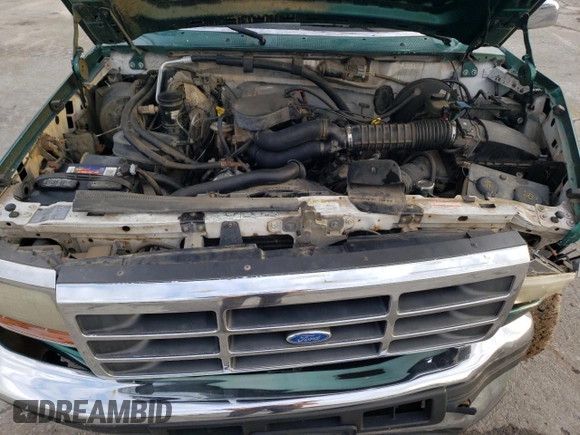 1996 Ford F-150 with VIN 1FTEX14N8TKA40042, listed as a Copart auction lot 88220235 with 190,784 mi miles and Salvage Title. Bid and sale history available at carsss.com. Image 13.