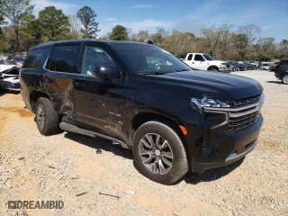 2021 Chevrolet Tahoe LT with VIN 1GNSCNKD1MR363221, listed as a Copart auction lot 49386995 with 59,789 mi miles and Salvage Title. Bid and sale history available at carsss.com. Image 4.