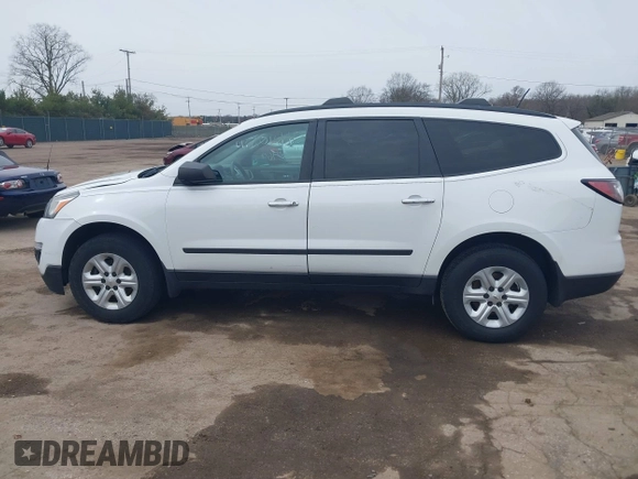 2016 Chevrolet Traverse LS with VIN 1GNKRFKD2GJ322409, listed as a IAAI auction lot 41801460 with 227,212 mi miles. Bid and sale history available at carsss.com. Image 14.