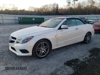 2015 Mercedes-Benz E E 400 with VIN WDDKK6FF6FF300039, listed as a Copart auction lot 87750055 with 76,028 mi miles and Salvage Title. Bid and sale history available at carsss.com. Image 1.