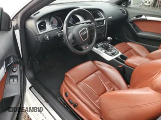 2008 Audi S5 with VIN WAURV78T38A032816, listed as a Copart auction lot 43603835 with 125,609 mi miles and Salvage Title. Bid and sale history available at carsss.com. Image 8.