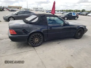 1999 Mercedes-Benz SL-Class with VIN WDBFA68F0XF182162, listed as a Copart auction lot 71390714 with 111,152 mi miles and Salvage Title. Bid and sale history available at carsss.com. Image 3.
