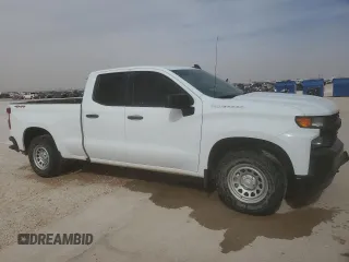 2020 Chevrolet Silverado 1500 Work Truck with VIN 1GCRYAEF0LZ165873, listed as a Copart auction lot 48058265 with 72,254 mi miles and Clean Title. Bid and sale history available at carsss.com. Image 4.