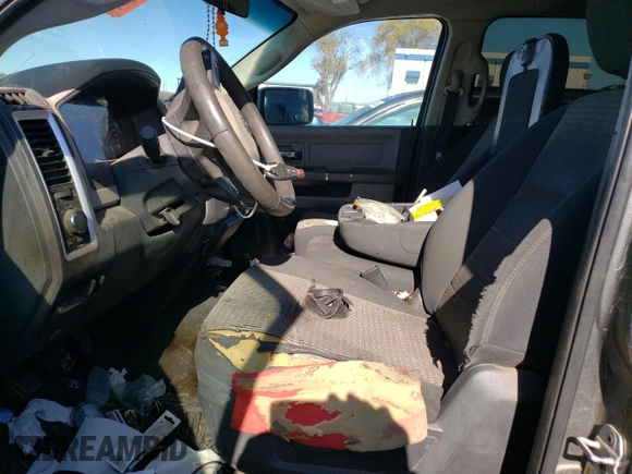 2010 Dodge Ram 2500 SLT with VIN 3D7TT2CT6AG186913, listed as a Copart auction lot 80061614 with 303,860 mi miles and Salvage Title. Bid and sale history available at carsss.com. Image 7.
