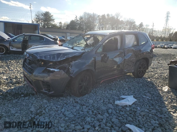 2024 Subaru Forester Sport with VIN JF2SKAGC1RH455920, listed as a Copart auction lot 87082804 with 0 mi miles and Salvage Title. Bid and sale history available at carsss.com. Image 1.
