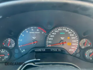 2001 Chevrolet Corvette with VIN 1G1YY22G615106449, listed as a Copart auction lot 41804795 with 97,508 mi miles and Salvage Title. Bid and sale history available at carsss.com. Image 9.