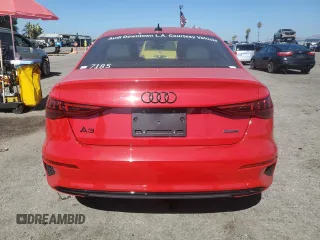 2023 Audi A3 Premium with VIN WAUGUDGY7PA027185, listed as a Copart auction lot 67068784 with 13,254 mi miles and Salvage Title. Bid and sale history available at carsss.com. Image 6.