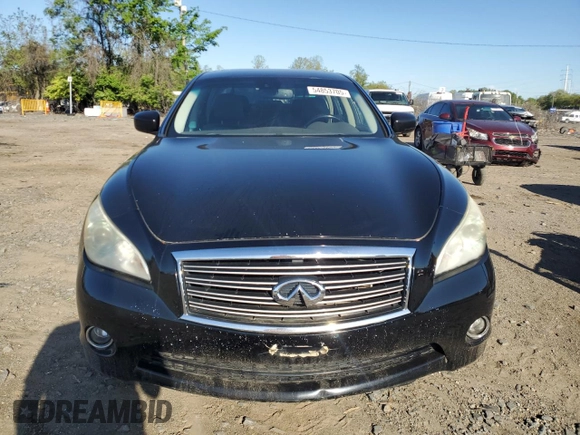 2011 Infiniti M with VIN JN1BY1AR5BM373604, listed as a Copart auction lot 54853705 with 190,401 mi miles and Clean Title. Bid and sale history available at DreamBid. Image 5.