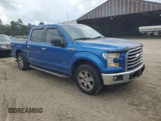 2015 Ford F-150 XL with VIN 1FTEW1CPXFKD77046, listed as a Copart auction lot 59692845 with 205,659 mi miles and Salvage title. Bid and sale history available at DreamBid. Image 4.