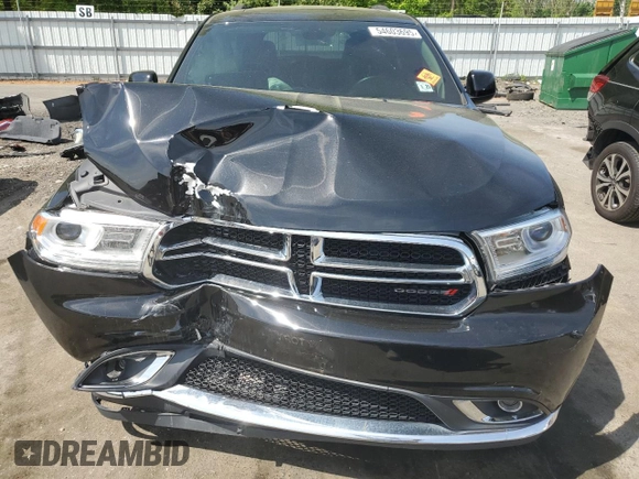 2020 Dodge Durango SXT Plus with VIN 1C4RDJAG9LC330011, listed as a Copart auction lot 54603695 with 53,314 mi miles and Salvage title. Bid and sale history available at DreamBid. Image 5.
