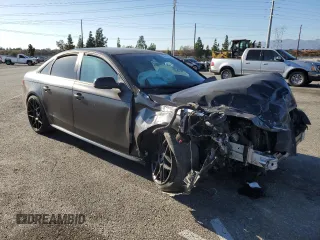 2012 Audi S4 Prestige with VIN WAUKGBFL4CA043141, listed as a Copart auction lot 81614254 with 0 mi miles and Salvage Title. Bid and sale history available at carsss.com. Image 4.